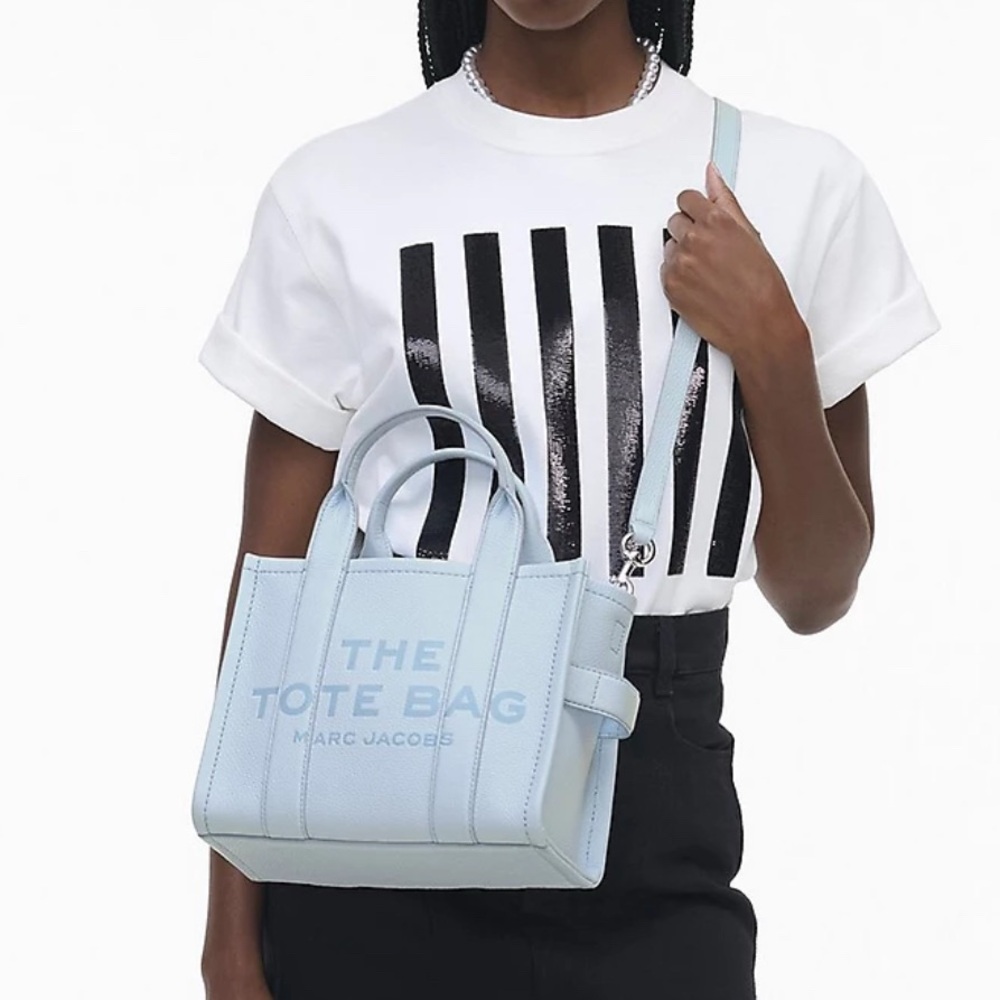 NWT Marc Jacobs small tote bag in Cloud Blue - Picture 5 of 6